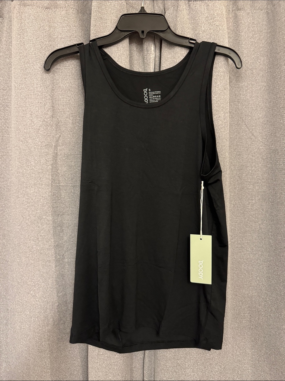 Boody Men’s  Black Tank Top - Sleeveless Comfort
